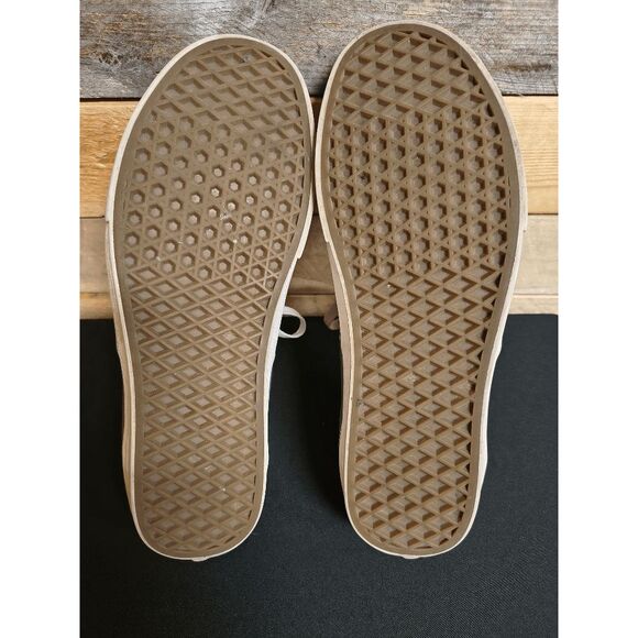 VANS Gray & White Men's Shoes / Sneakers US Size 11 Off the Wall - Picture 4 of 6